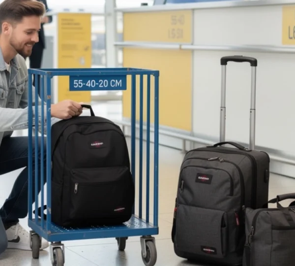 sac-eastpak-avec-ryanair-dimensions-autorisees